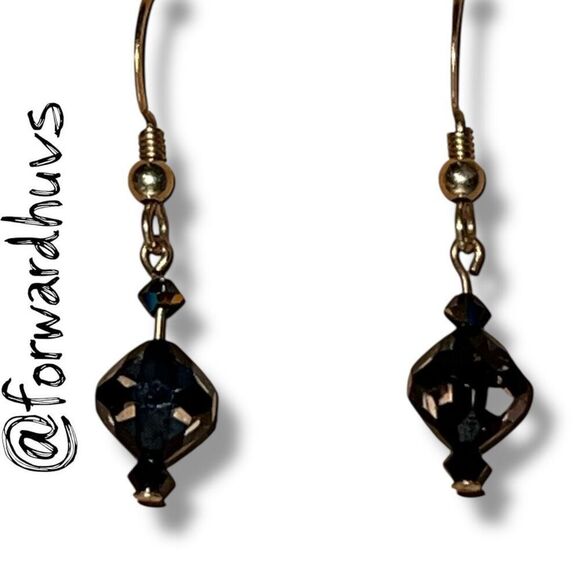 Bundle Sale 3 for $15 | Elegant Black Bead Earrings - Picture 4 of 7
